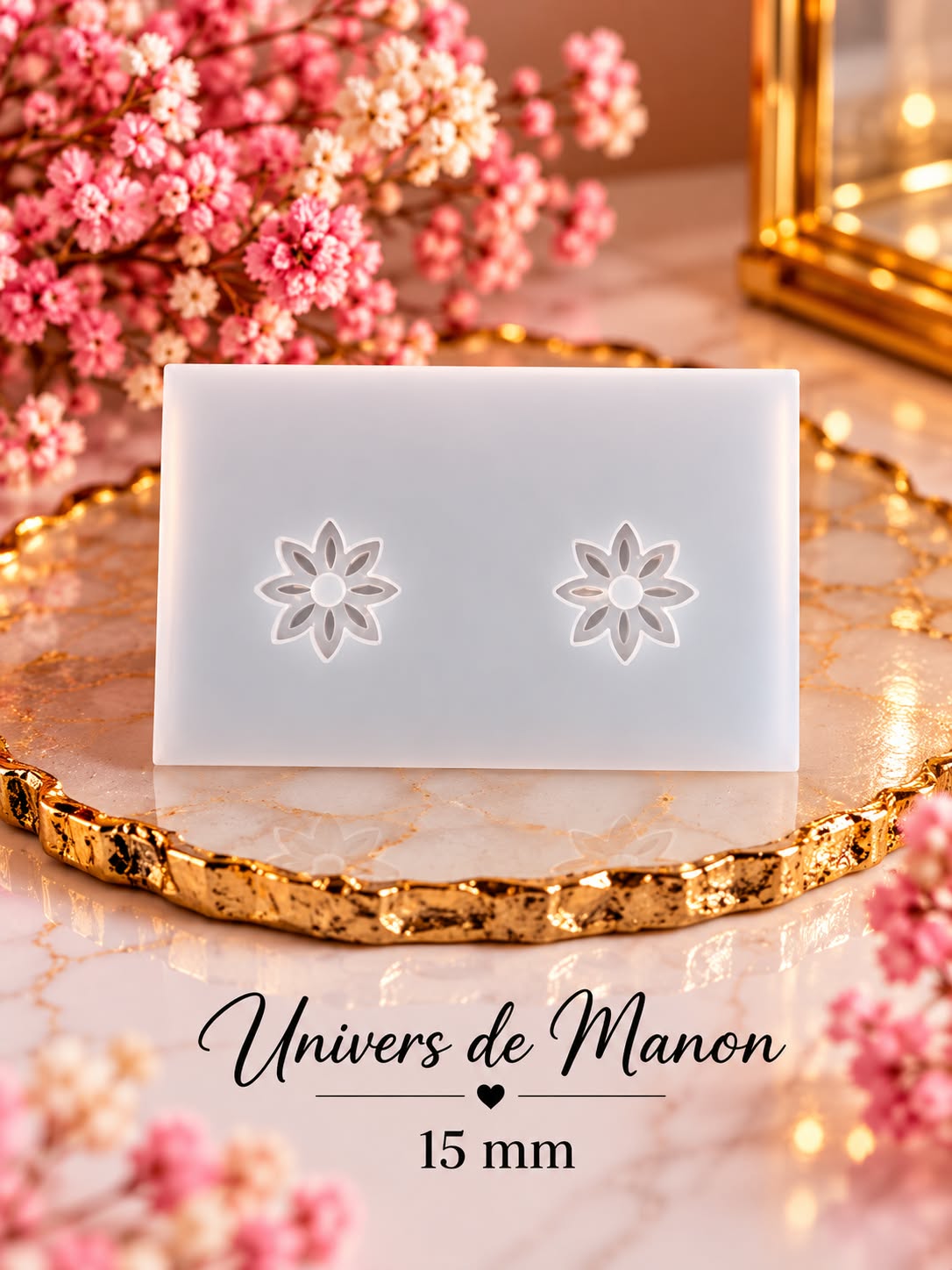 Moule Fleur – Univers de Manon 15 mm
