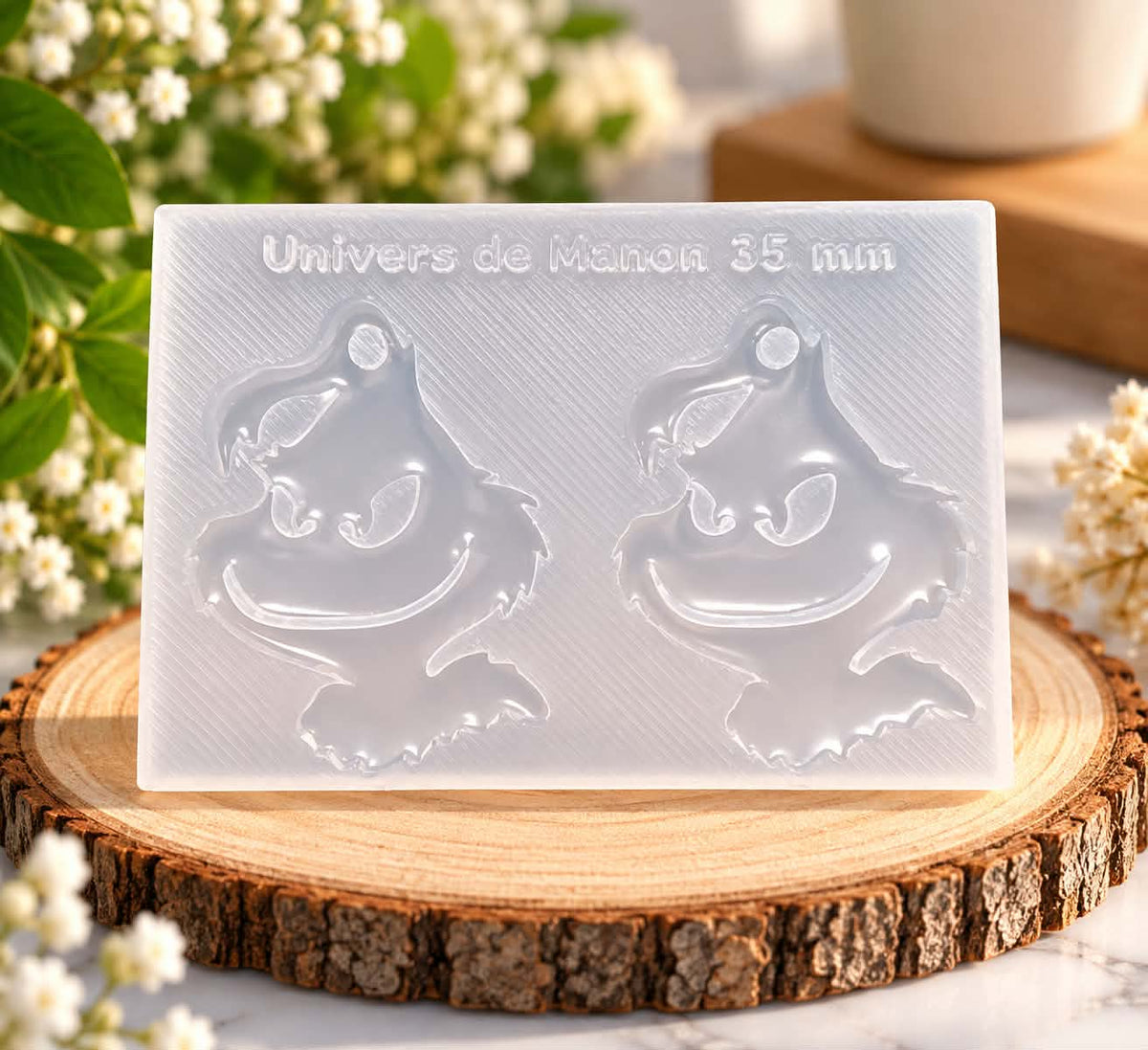 Moule en Silicone Le Grinch – 35 mm