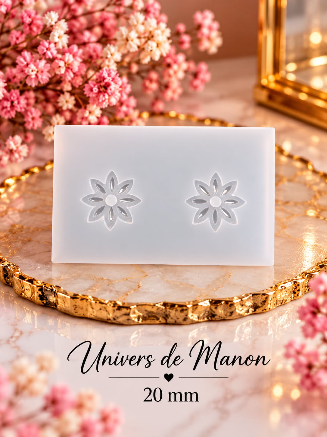 Moule Fleur – Univers de Manon 20mm