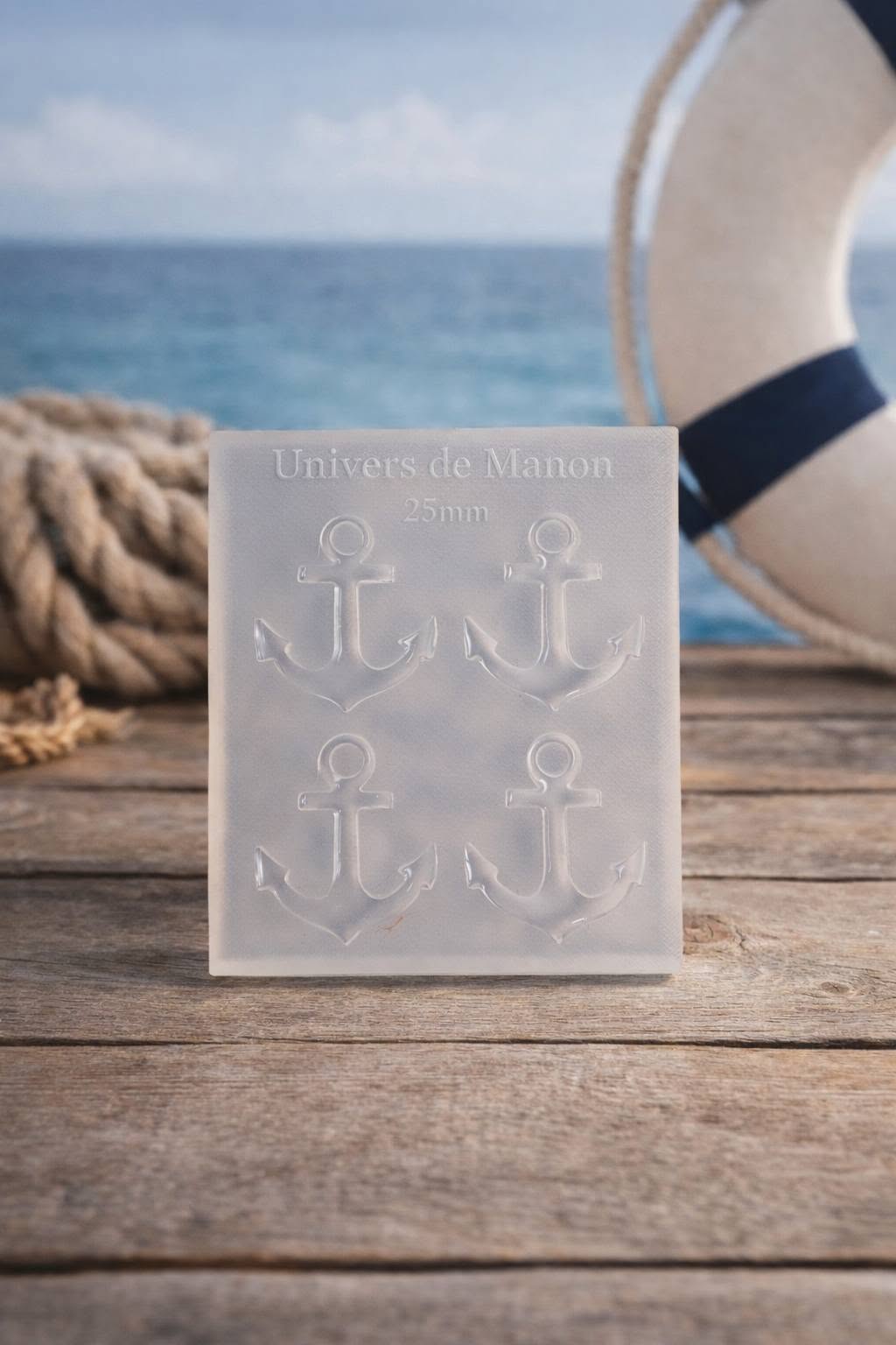 Moule Ancre Marine 25 mm – Univers de Manon ⚓ Description :