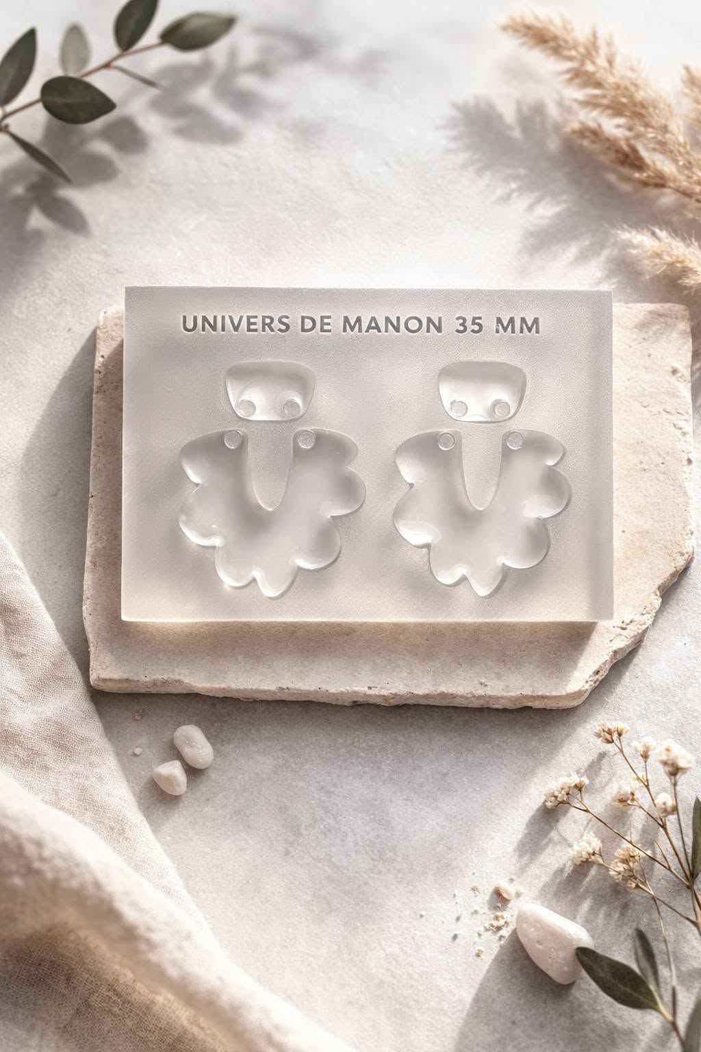 Moule boucles d’oreilles – 35 mm