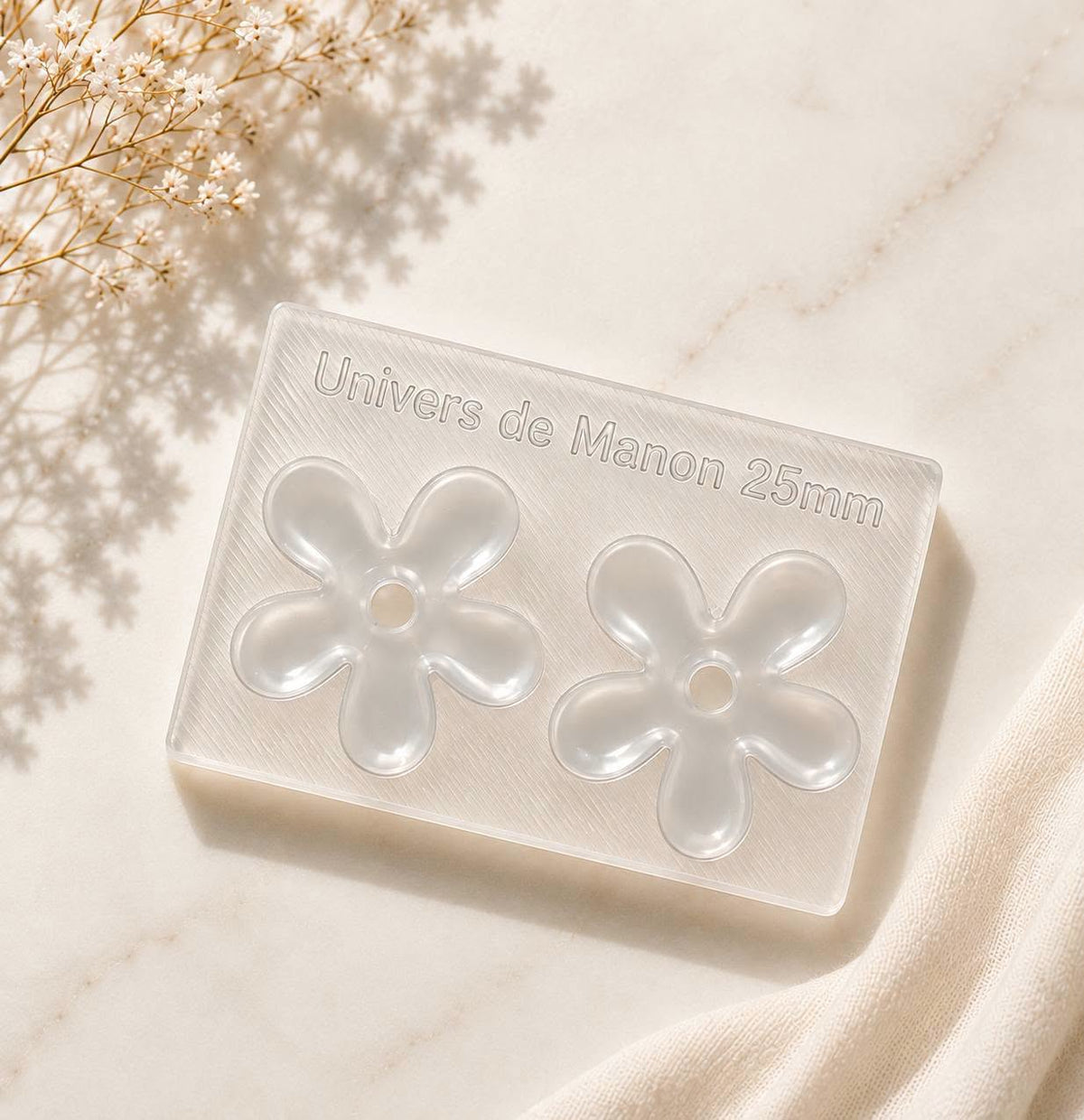 Moule Fleurs à 5 Pétales — 25 mm