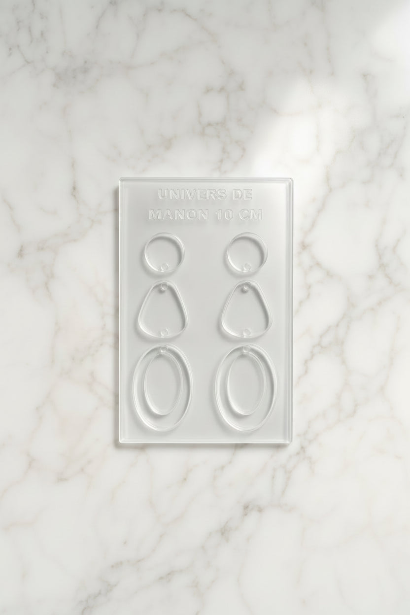 Moule Boucles d’Oreilles — 10 cm