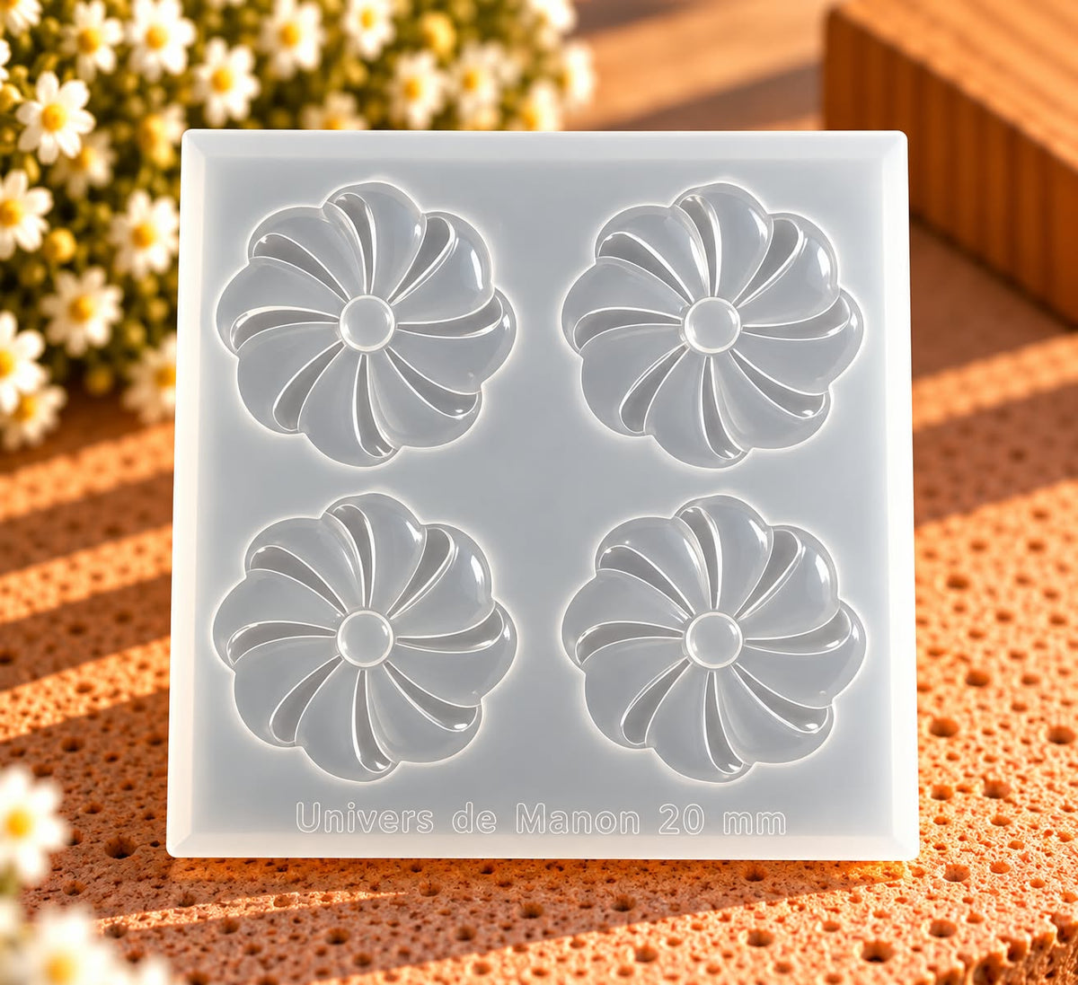 Moule en silicone 20 mm – tourbillon