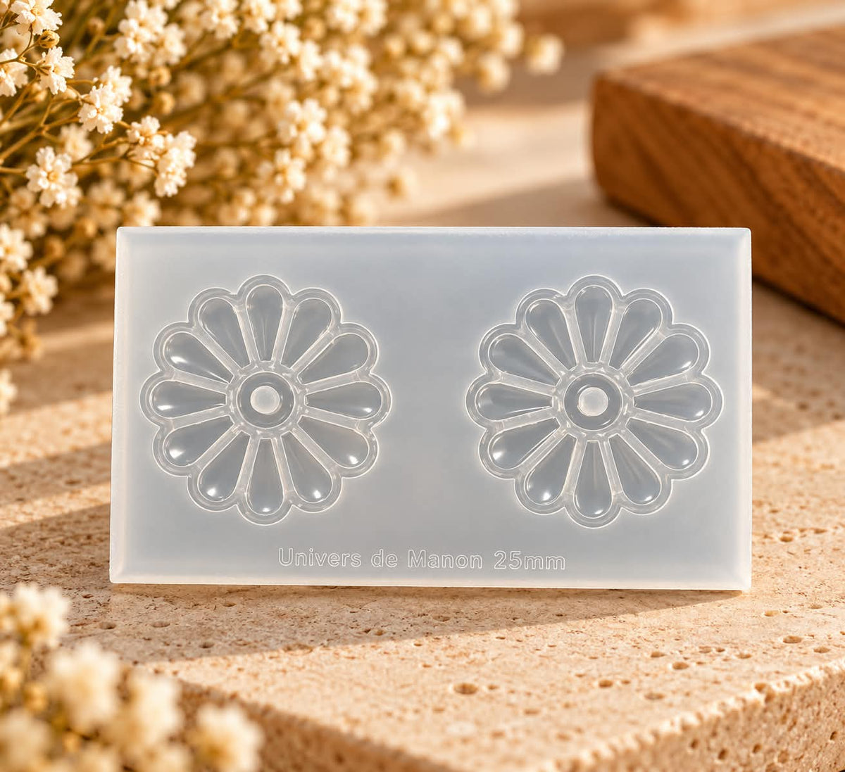 Moule Fleur Marguerite – Univers de Manon 25 mm