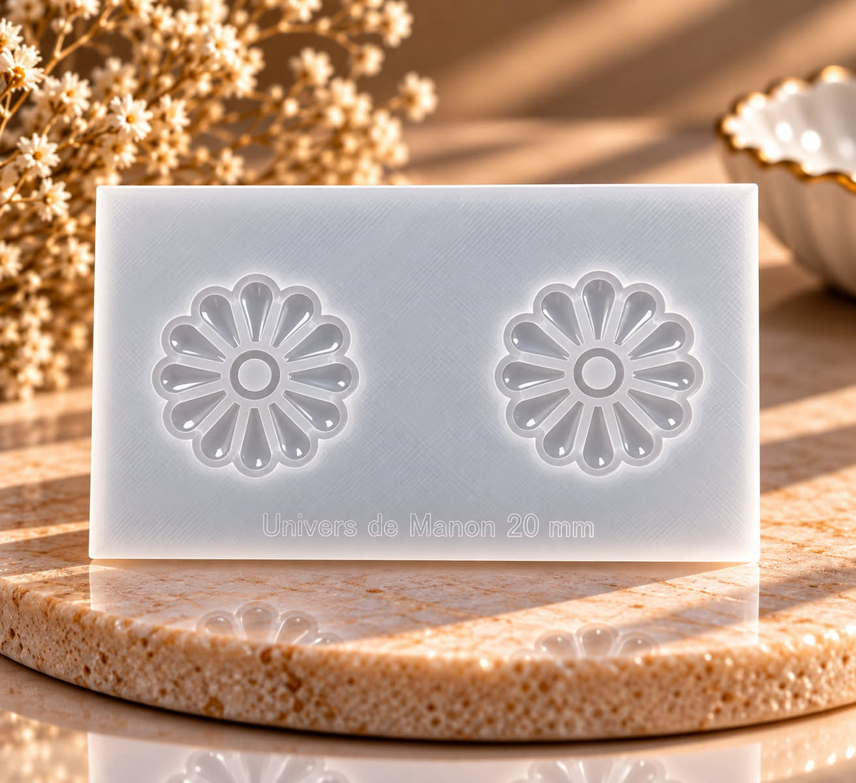 Moule Fleur Marguerite – Univers de Manon 20 mm