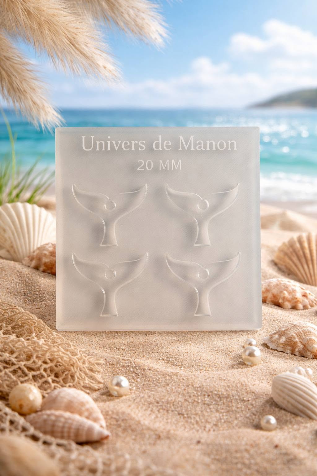 Moule Queue de Baleine 20 mm – Univers de Manon 🐋