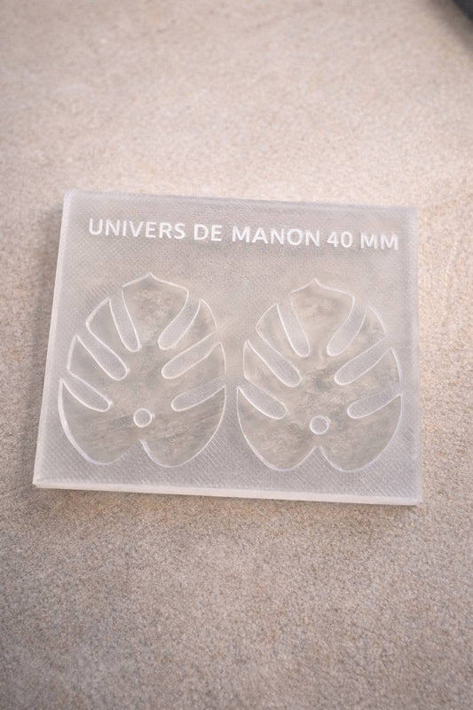 Moule en silicone – Feuilles 40 mm