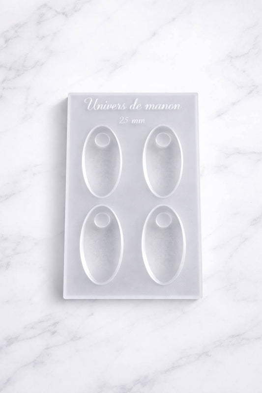 Moule en silicone – Ovale 25 mm