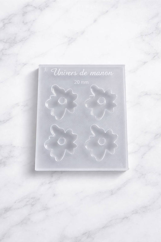 Moule en silicone – Fleurs 20 mm