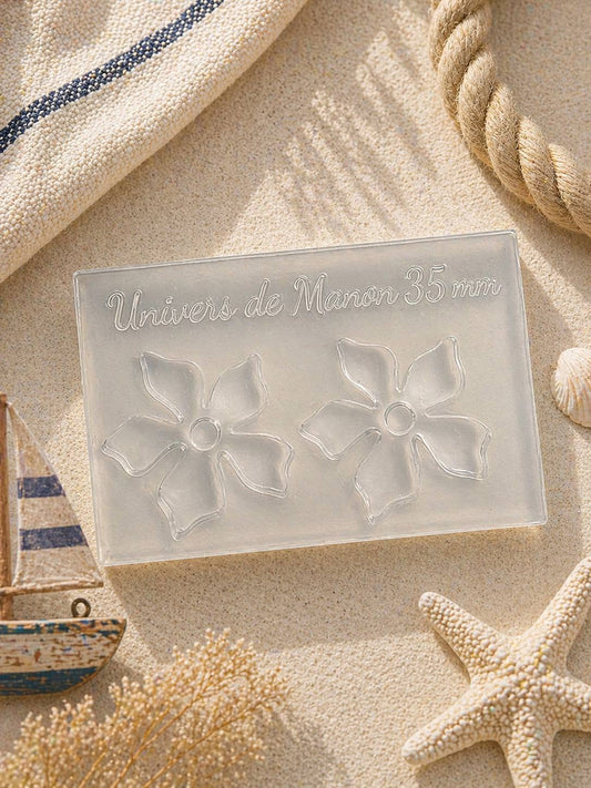 Moule Silicone Fleur à 5 Pétales – Univers de Manon 35 mm