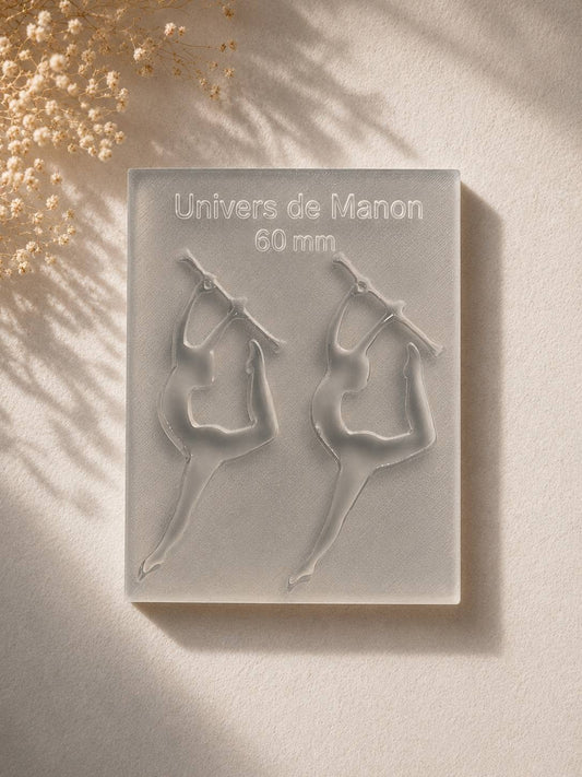 Moule boucles d’oreilles – Majorette – 60 mm