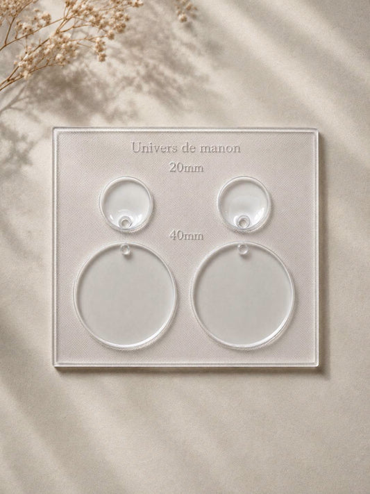 Moule Silicone Rond – 20 & 40 mm