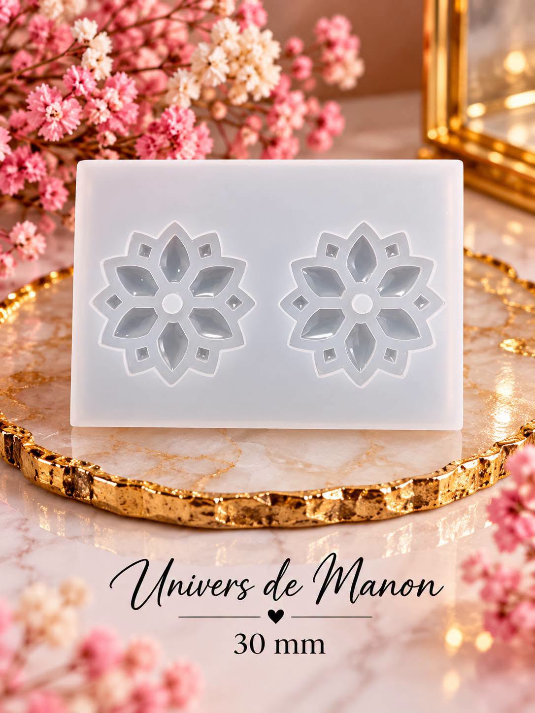 Moule Fleur – Univers de Manon 30mm