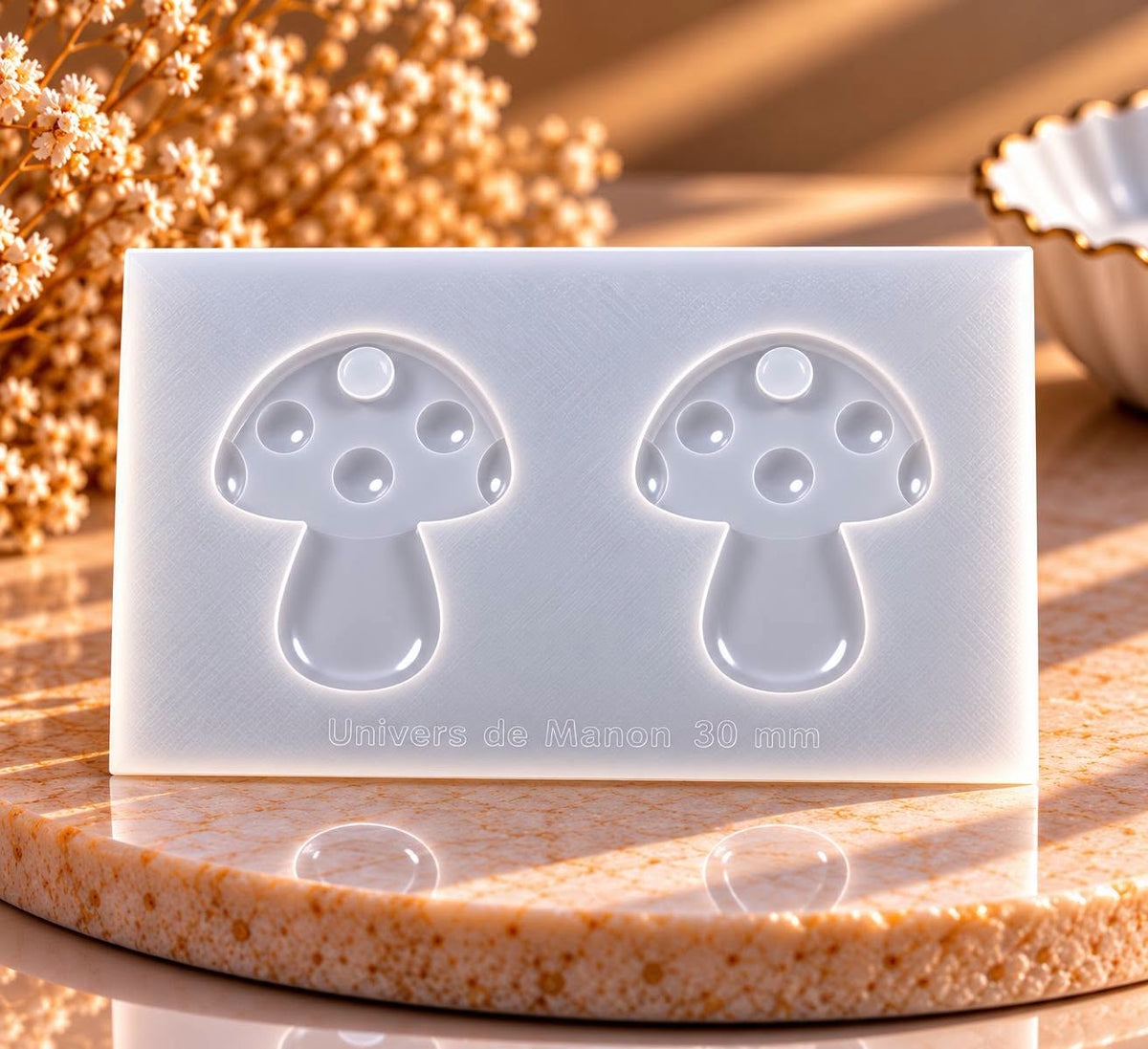 Moule Champignon – Univers de Manon 30 mm