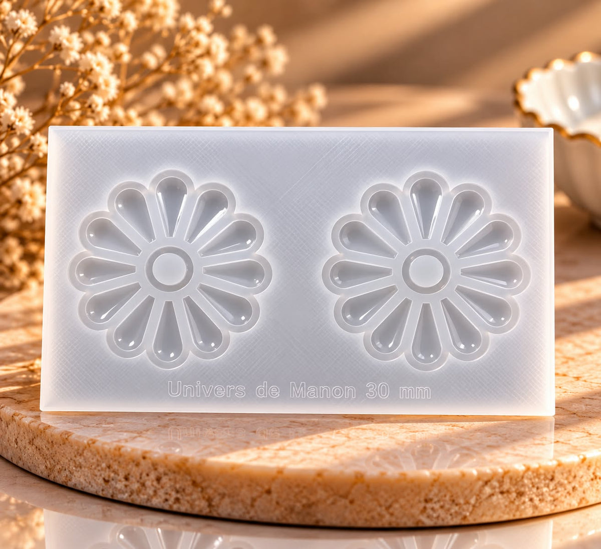 Moule Fleur Marguerite – Univers de Manon 30 mm