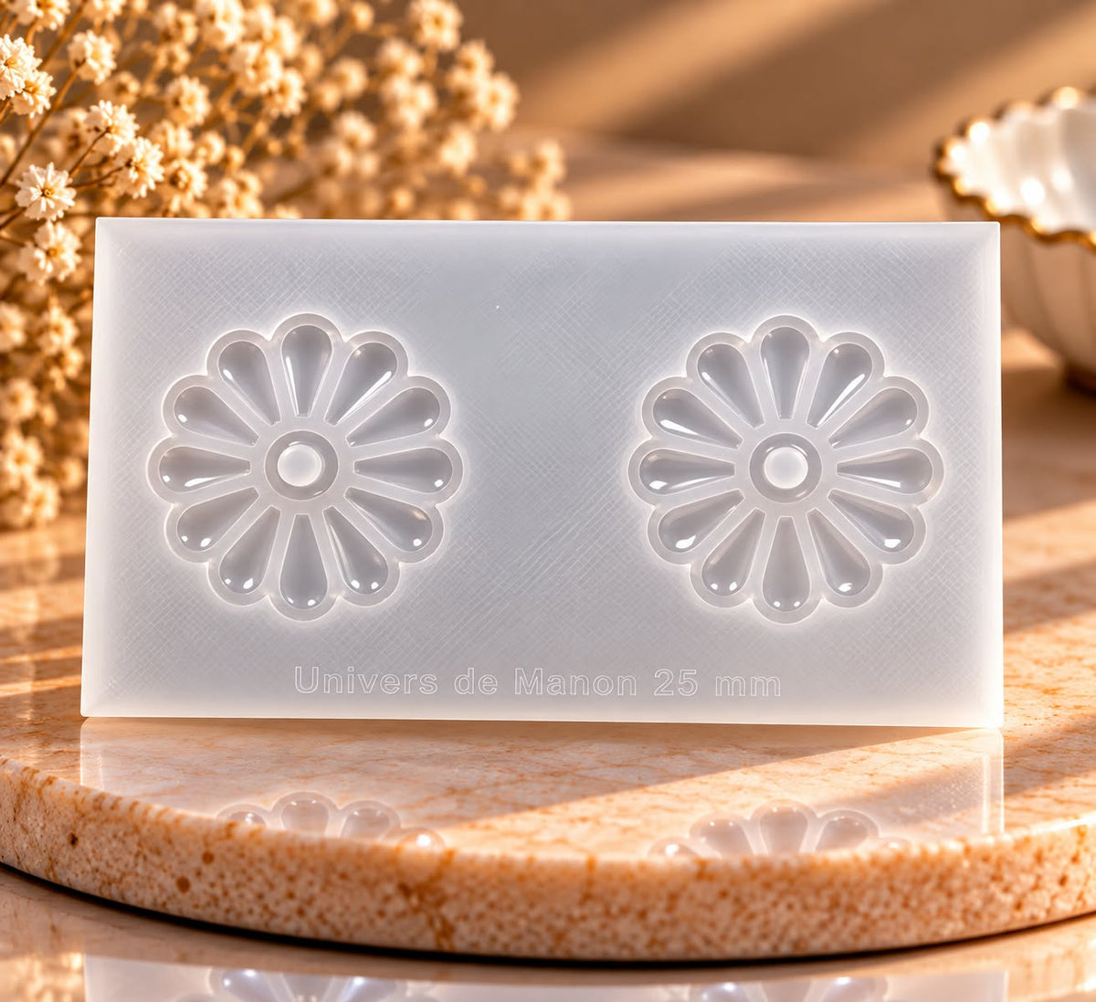Moule Fleur Marguerite – Univers de Manon 25 mm