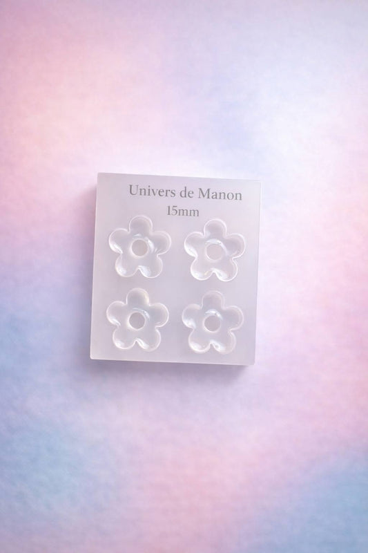 Moule silicone fleur – 15 mm