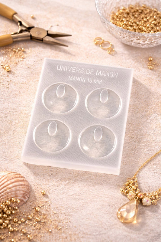Moule en silicone rond – 15 mm